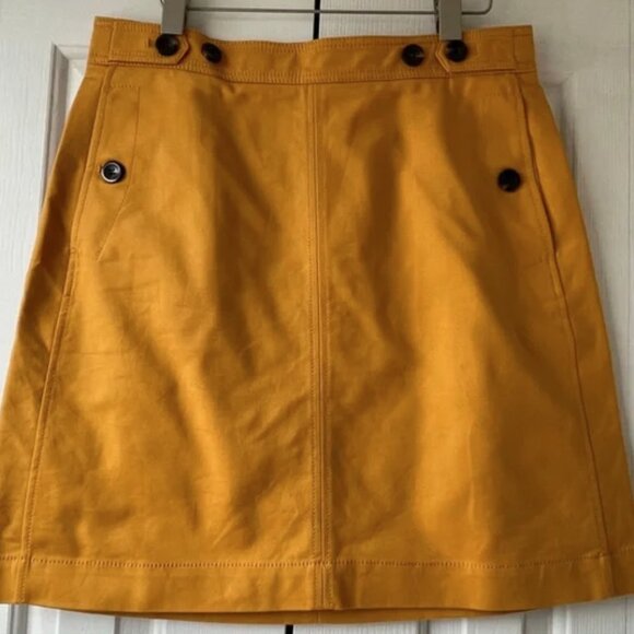 Elegant Orange Women's Skirt - Picture 2 of 2